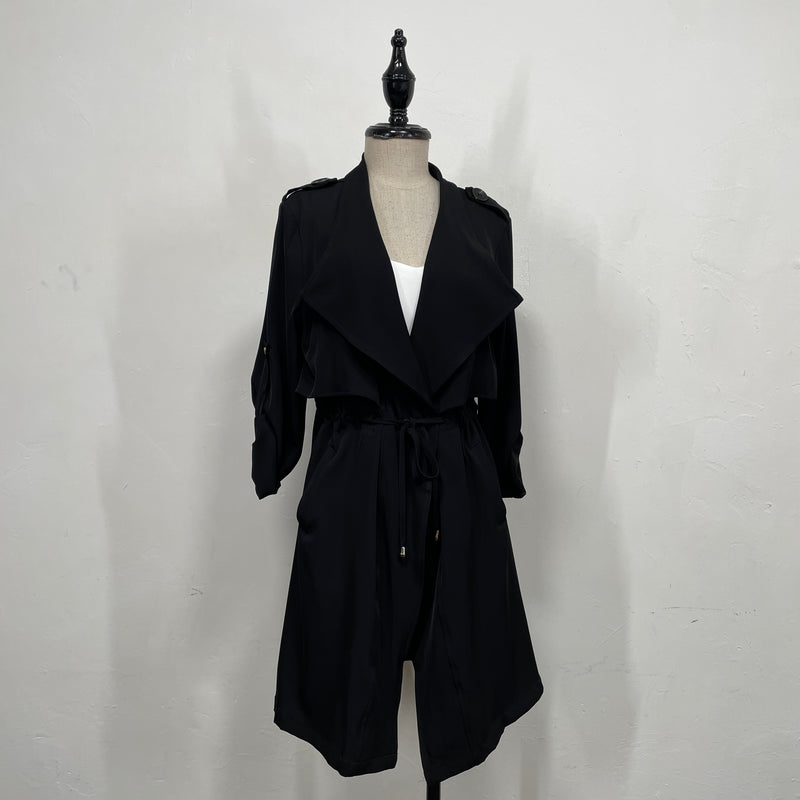 230667 - Chiffon Trench Coat (❤️ Hot Item ❤️)