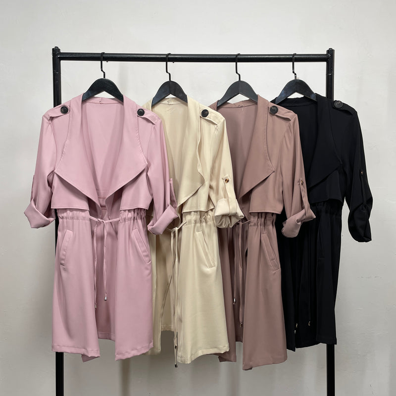 230667 - Chiffon Trench Coat (❤️ Hot Item ❤️)