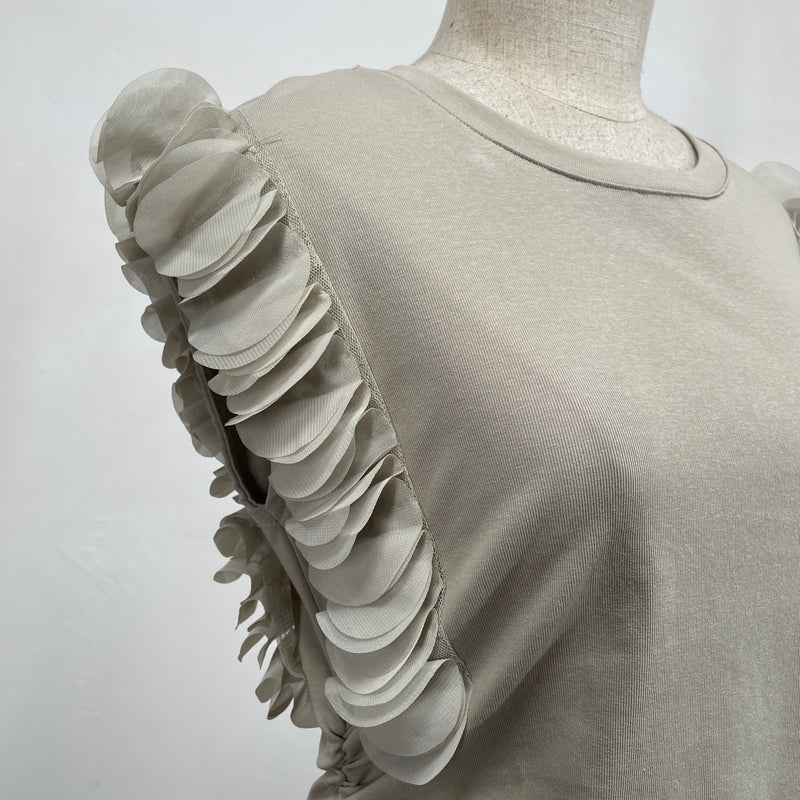 230608 - Gauze Trim Top (Best Price)