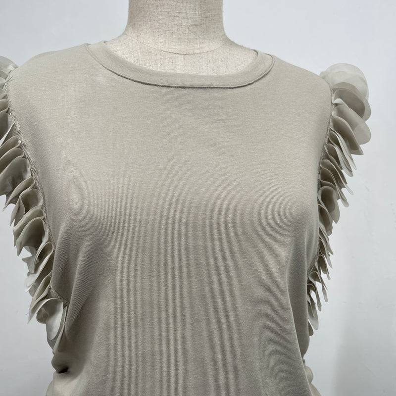 230608 - Gauze Trim Top (Best Price)