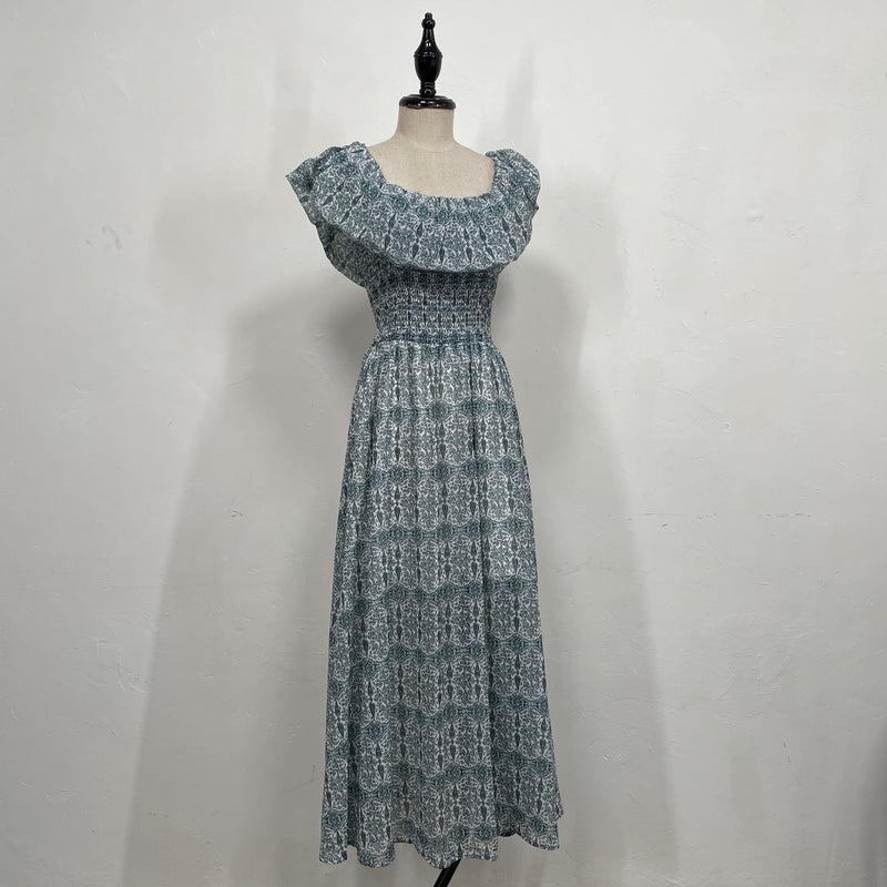 230613 - Chiffon Floral Dress (Best Price)