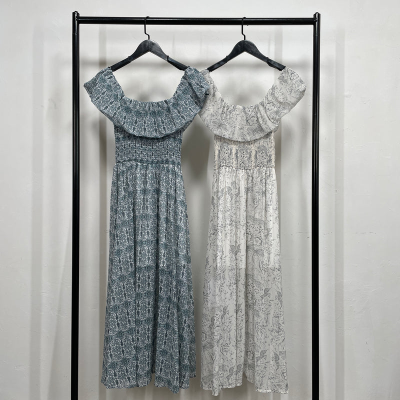 230613 - Chiffon Floral Dress (Best Price)