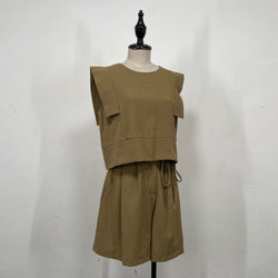 230633 - Crinkle Short Pant Set (Best Price)