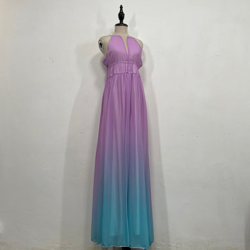 240001 - Gradient Colour Dress