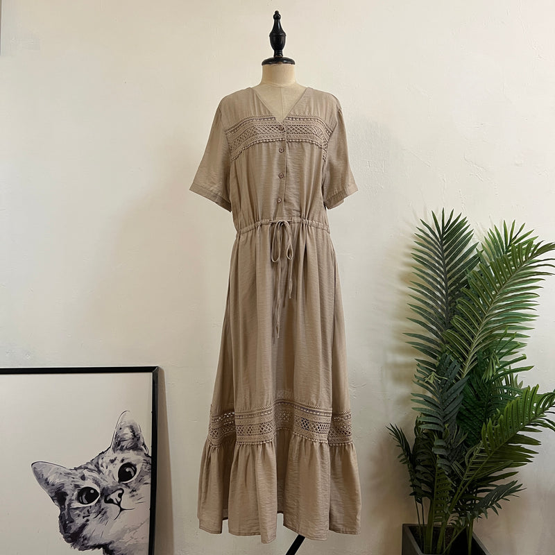 250054 - V Neck Dress