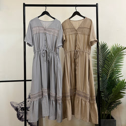 250054 - V Neck Dress