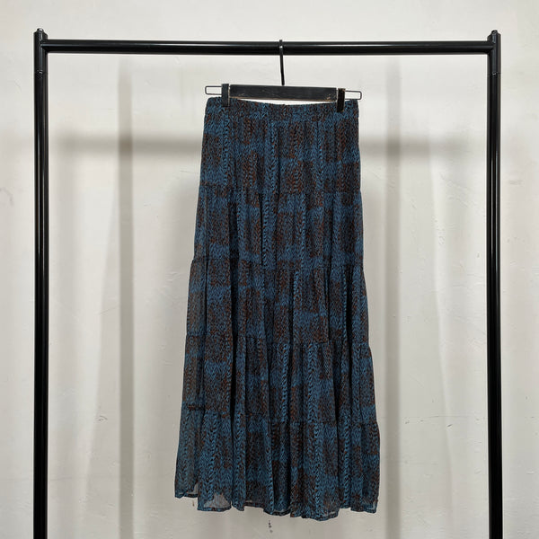 240024 - Print Chiffon Skirt (📣 New Item 📣)