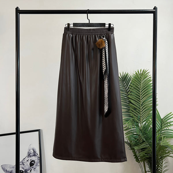 251357 - Leather Skirt