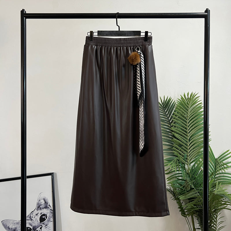 251357 - Leather Skirt