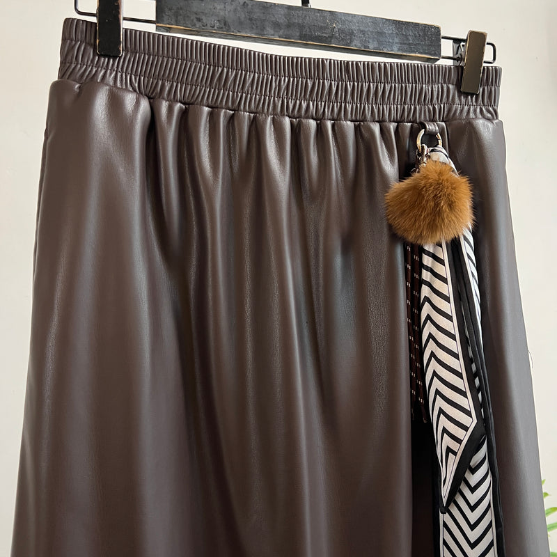 251357 - Leather Skirt