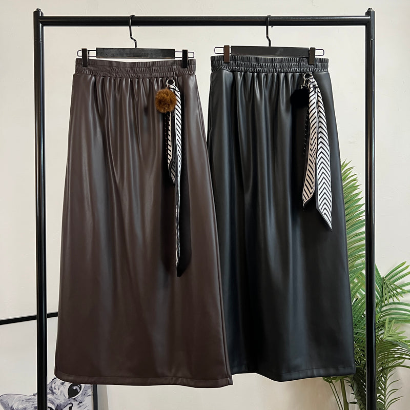 251357 - Leather Skirt