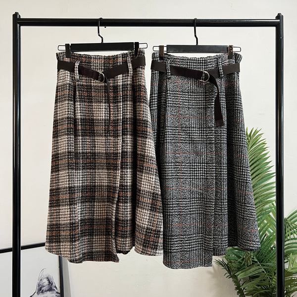 251338 - Checkered Skirt