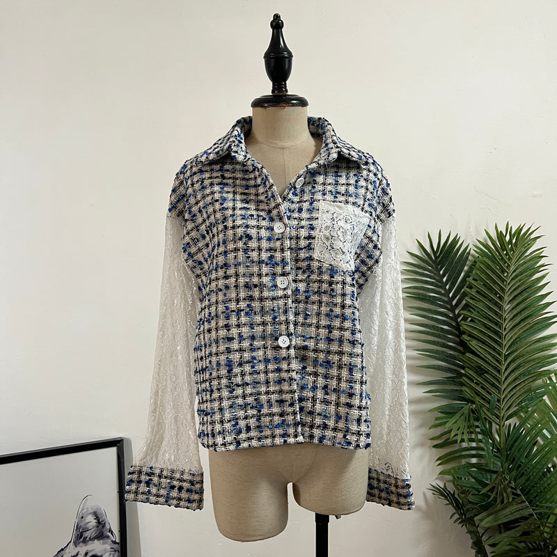 251358 - Lace Shirt Top