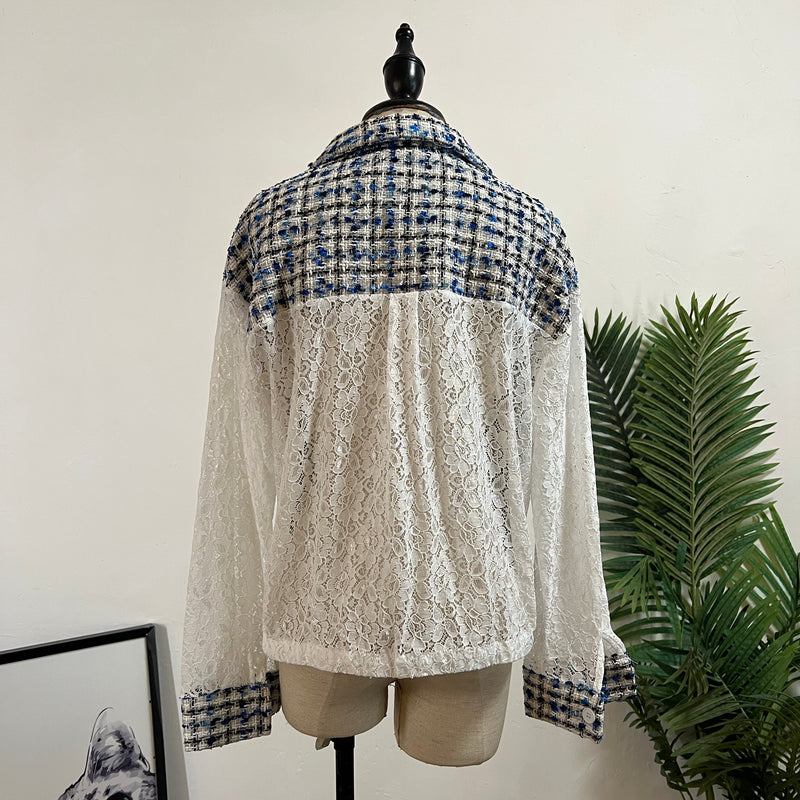 251358 - Lace Shirt Top