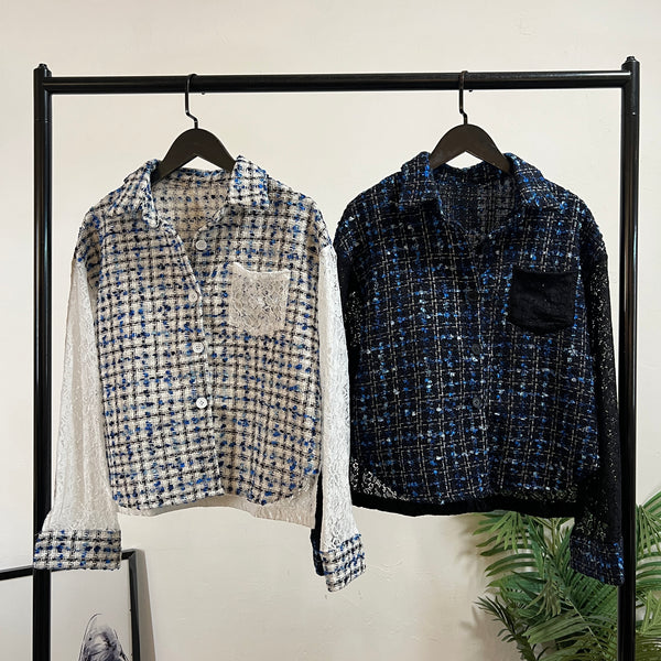 251358 - Lace Shirt Top