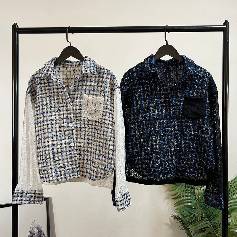 251358 - Lace Shirt Top