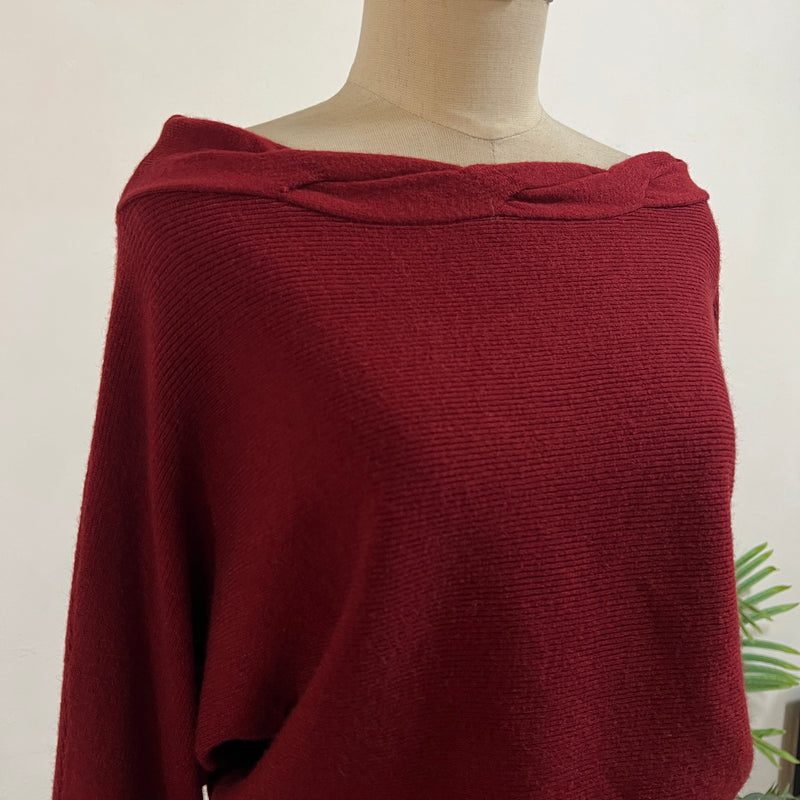 251393 - Bat Wing Knit Top