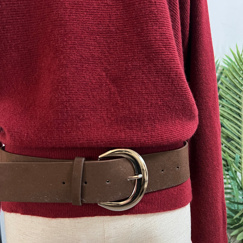 251393 - Bat Wing Knit Top