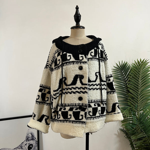 251374 - Bat Wing Knit Jacket