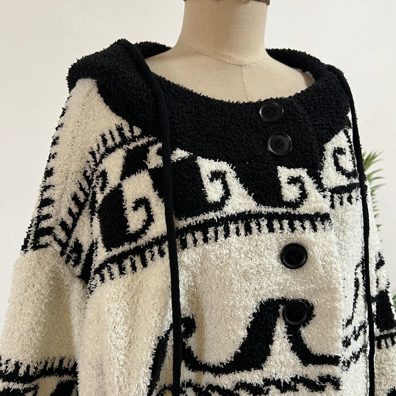 251374 - Bat Wing Knit Jacket