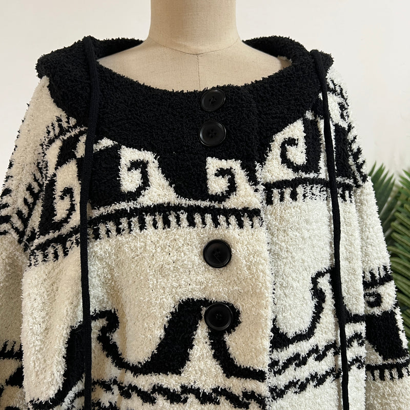 251374 - Bat Wing Knit Jacket