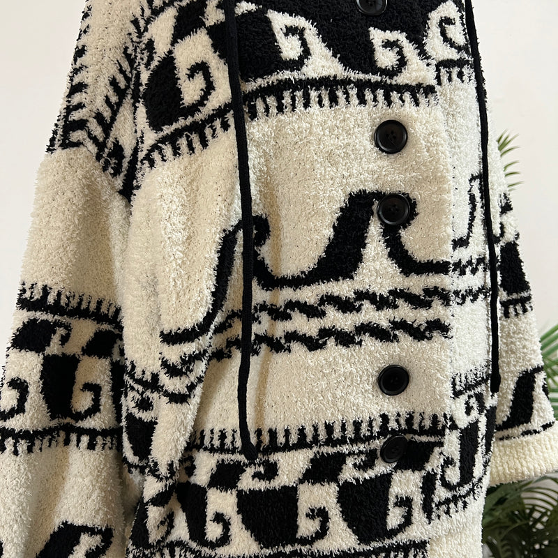 251374 - Bat Wing Knit Jacket