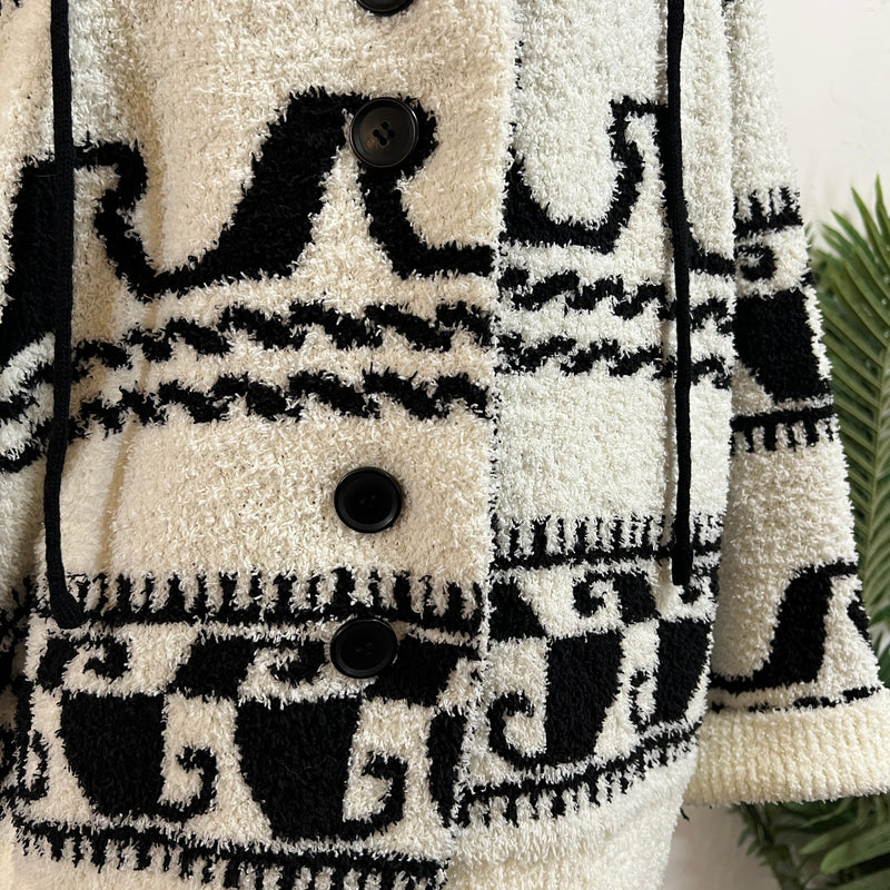 251374 - Bat Wing Knit Jacket