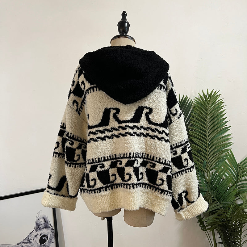 251374 - Bat Wing Knit Jacket