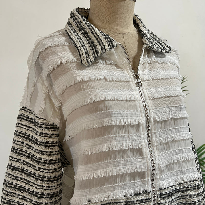 251359 - Tweed Lace Jacket