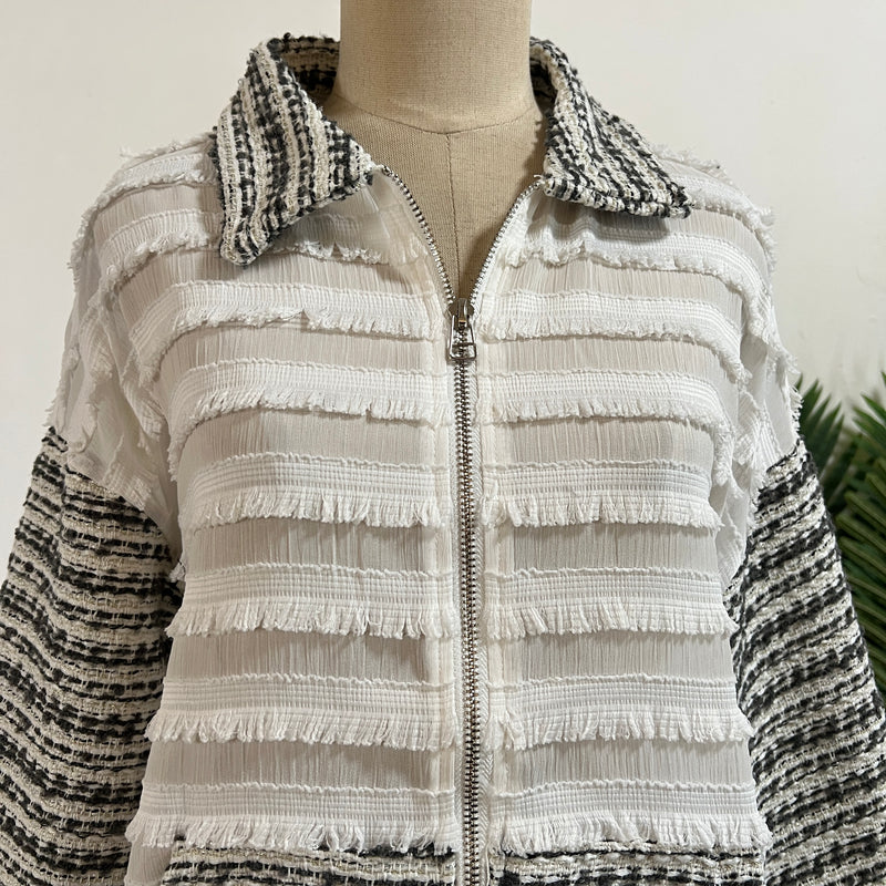 251359 - Tweed Lace Jacket