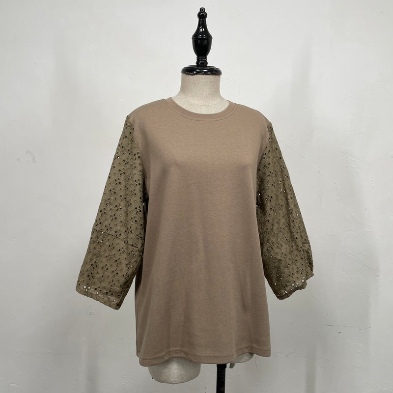 230774 - Lace Sleeve Top
