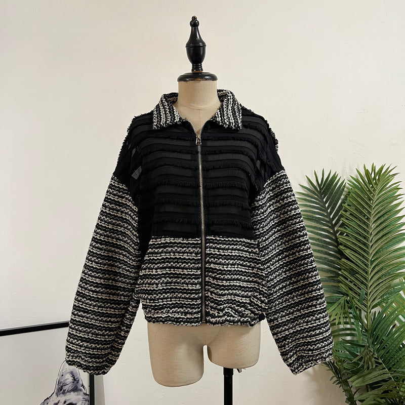 251359 - Tweed Lace Jacket