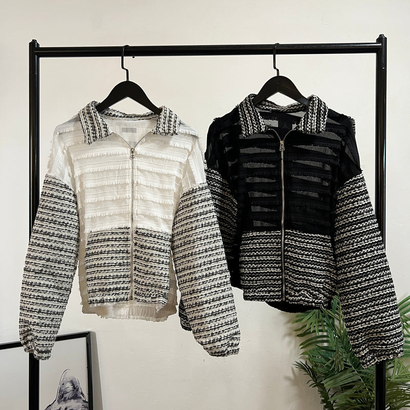 251359 - Tweed Lace Jacket