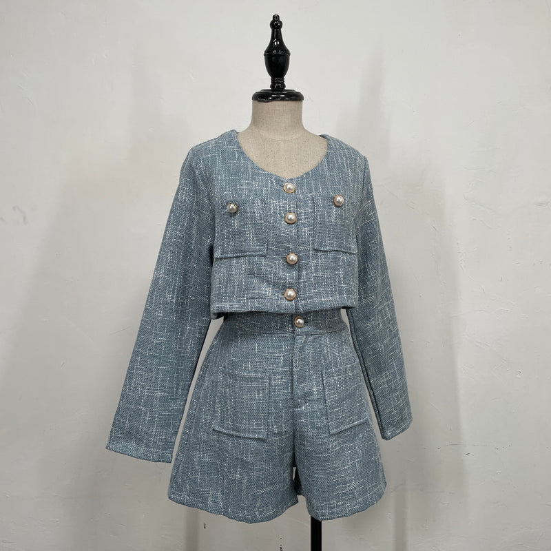 230810 - Peal Tweed Set (❤️ Hot Item ❤️)