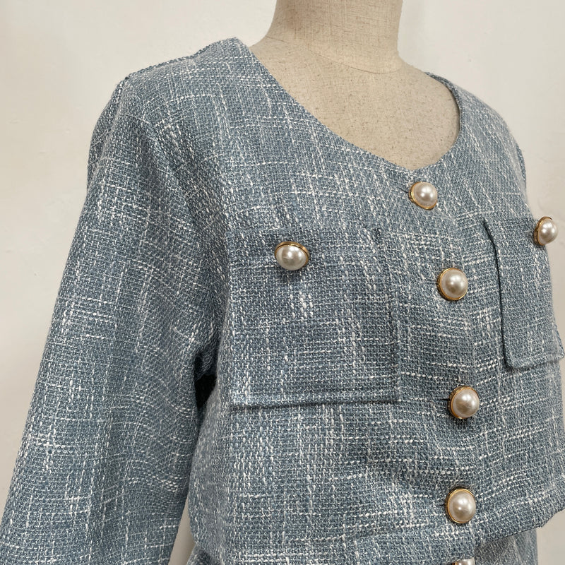 230810 - Peal Tweed Set (❤️ Hot Item ❤️)