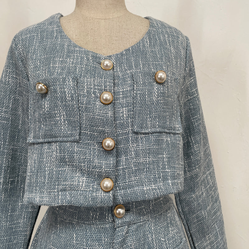 230810 - Peal Tweed Set (❤️ Hot Item ❤️)