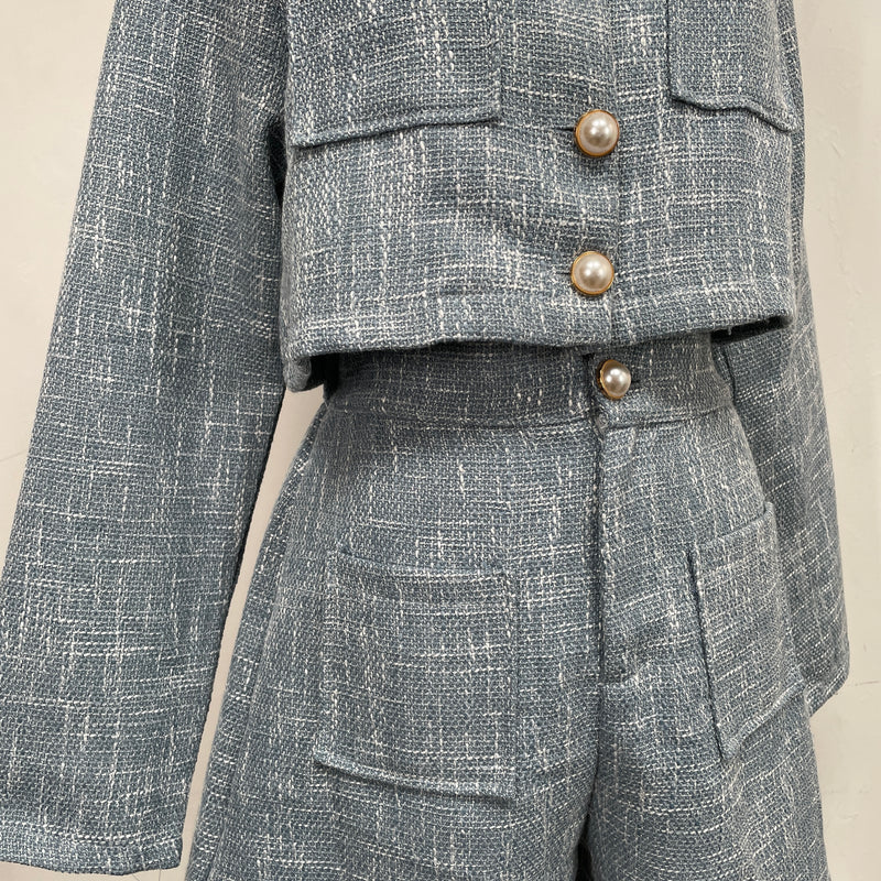 230810 - Peal Tweed Set (❤️ Hot Item ❤️)
