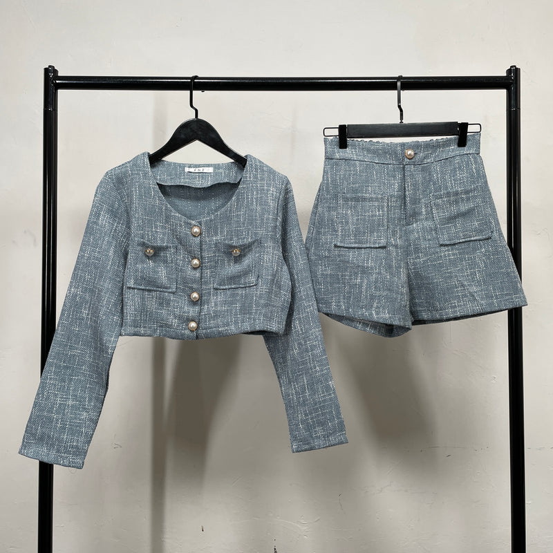 230810 - Peal Tweed Set (❤️ Hot Item ❤️)