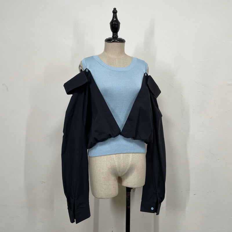 230803 - 2 In 1 Shirt Top