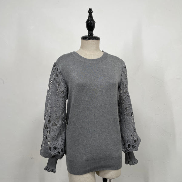 230838 - Lace Sleeve Top(🛍 Limited 🛍)