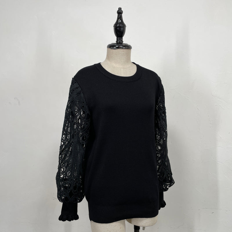 230838 - Lace Sleeve Top(🛍 Limited 🛍)