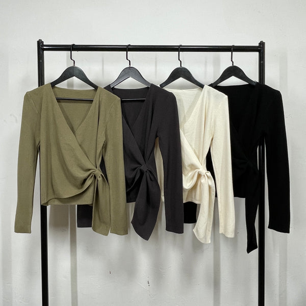 230840 - Cross Knitting Top(🛍 Limited 🛍)
