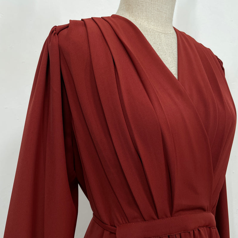 230843 -V Neck Dress(🛍 Limited 🛍)