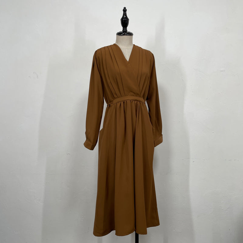 230843 -V Neck Dress(🛍 Limited 🛍)