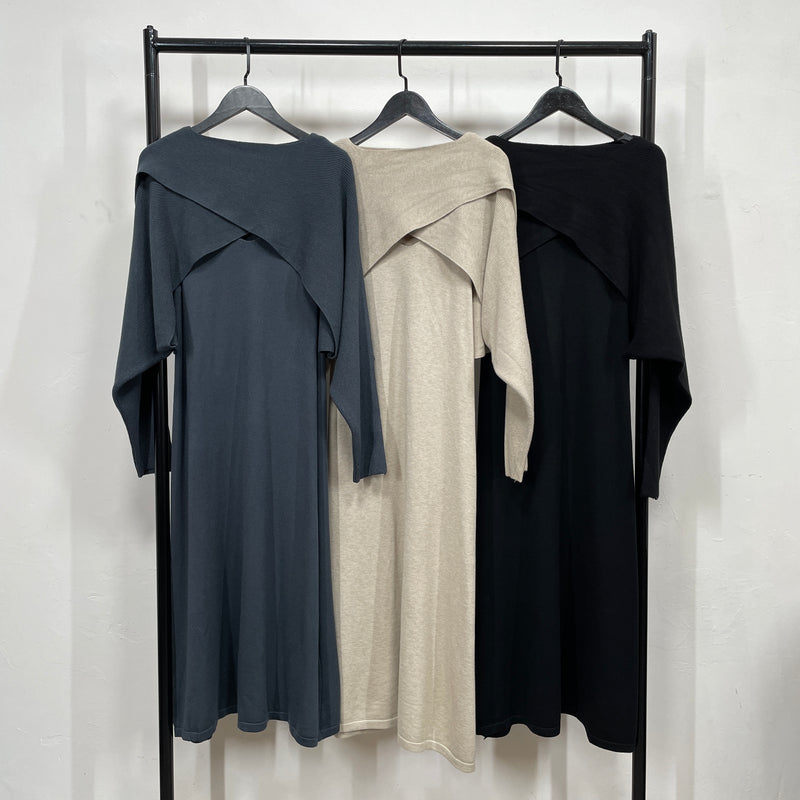 230826 - Cross Knitting Dress Set(🛍 Limited 🛍)