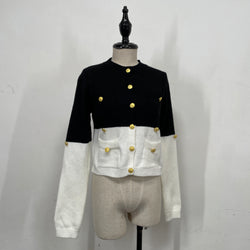 230927 - Two Tone Cardigan (10% Off)