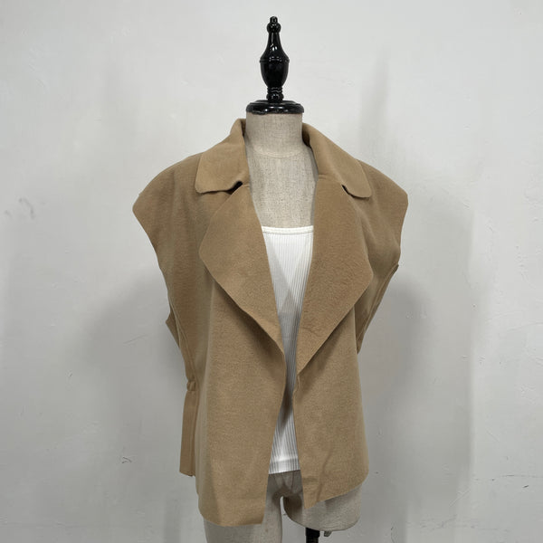 230926 - Slim Sleeveless Jacket