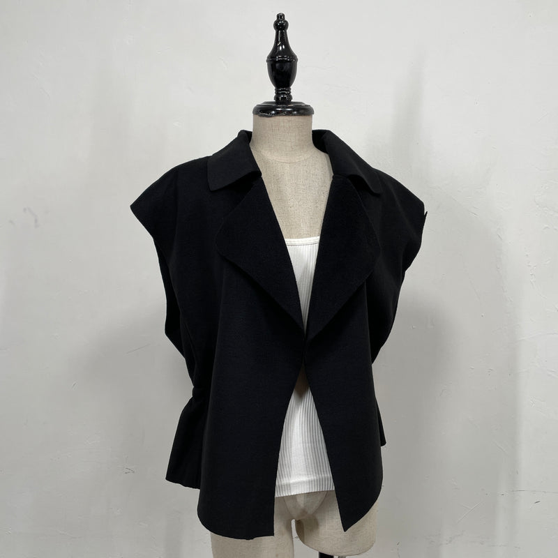 230926 - Slim Sleeveless Jacket