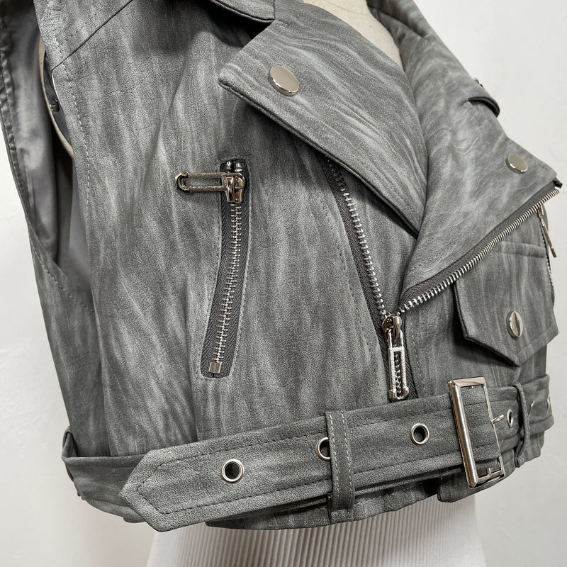 230919 - PU Leather Vest (10% Off)