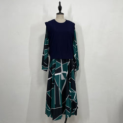 230870 - Green Pattern Dress Set (❤️ Hot Item ❤️)